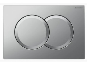 Tipka za GEBERIT DELTA 01 115.107.46.1 MAT KROM ZA UGRADNI