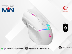 Rampage Drop M3 V2 RGB Gaming miš punjivi 24000 DPI