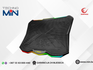 Rampage AD-RC8 SHOWY RGB Gaming hladnjak za 15-17.3" laptop