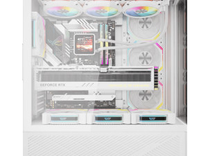 Kućište darkFlash FY460 Bijelo sa 4x ARGB 120mm ventilatora