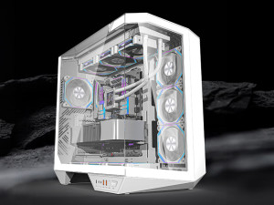 Kućište darkFlash DY470 Bijelo sa 4x ARGB 120mm ventilatora