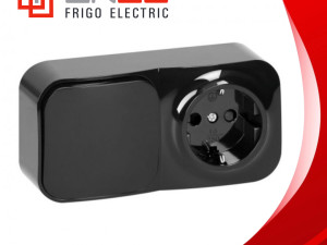 Prekidač + šuko utičnica NADGRADNA