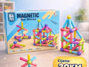 Set magneta za igru 64 dijela
