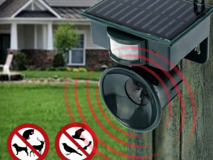 Solarni ultrazvucni rastjerivac za ptice i stetocine