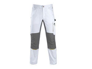 HLAČE KAVIR PAINT BIJELE