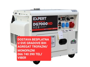 Expert dizel agregat za struju DG7000HD 7kW