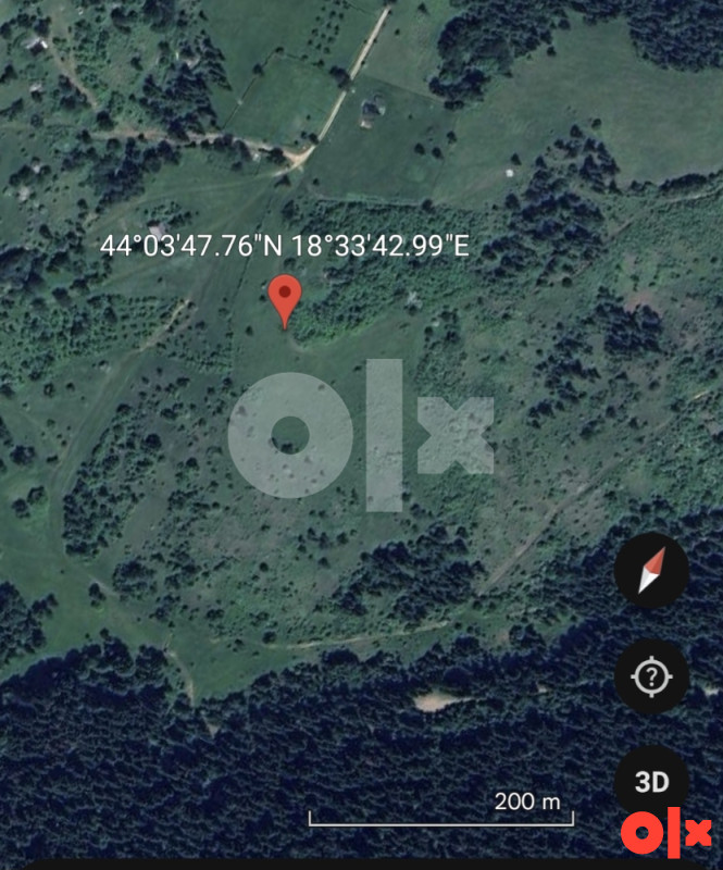 Zemljište 83710m2 , KS -Ilijaš k.o Dragoradi, do Ajdinovića
