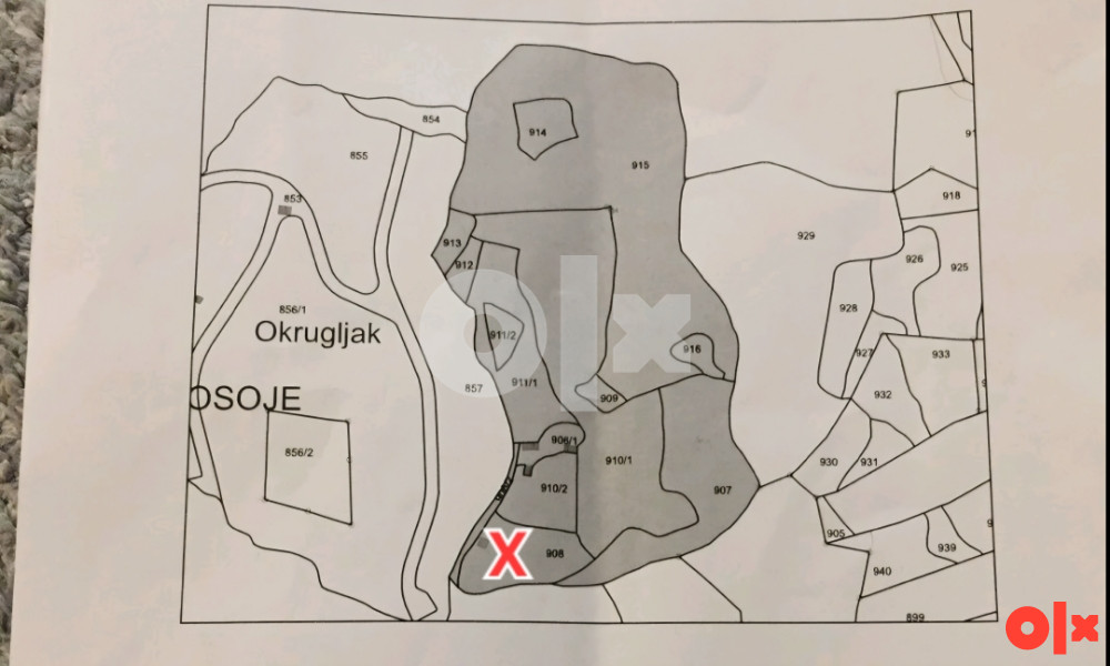 Zemljište Vogošća/imanje sa devastiranim objektima.