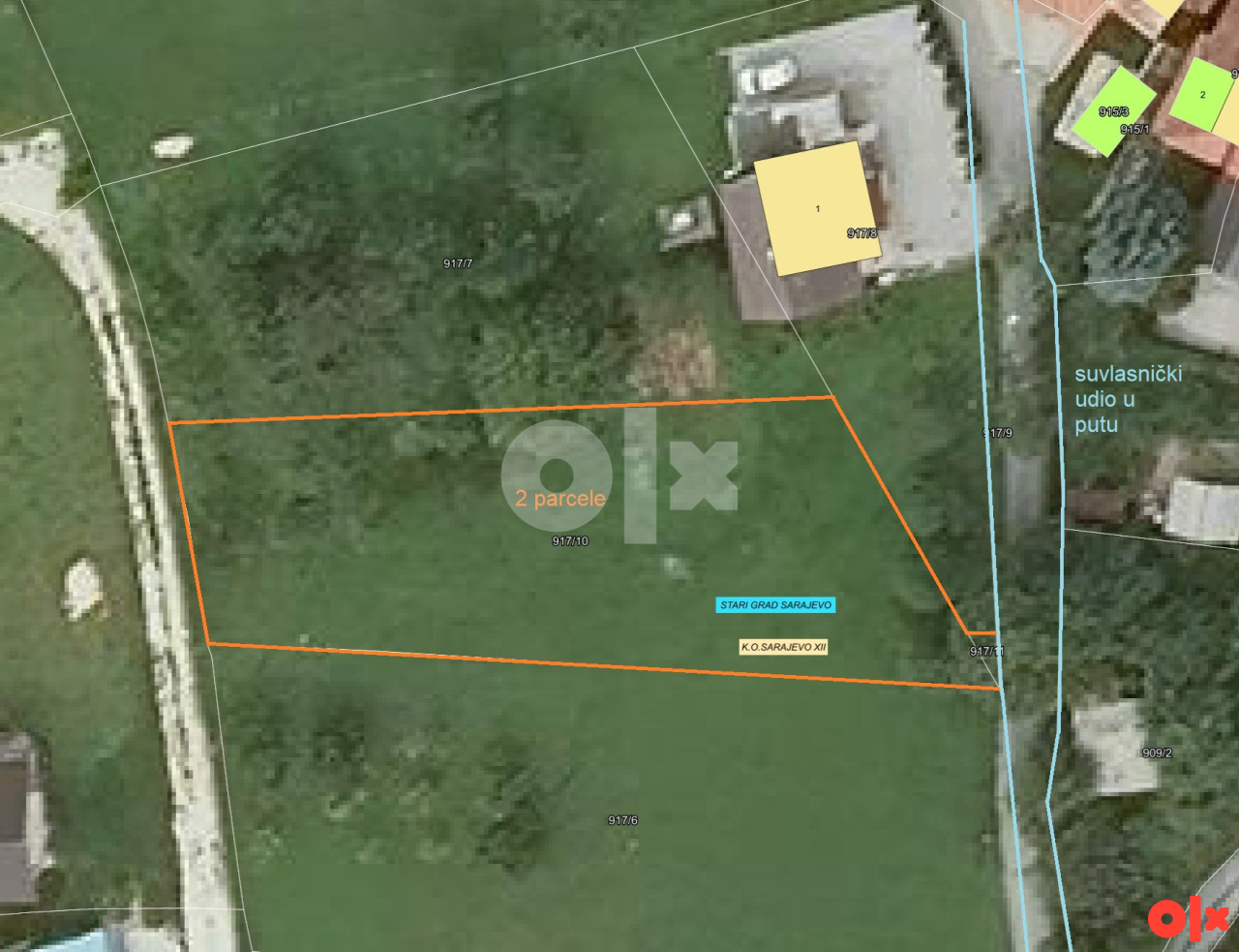Sedrenik | Zemljište 914 m2 | Ravno i osunčano | 10min do centra 21