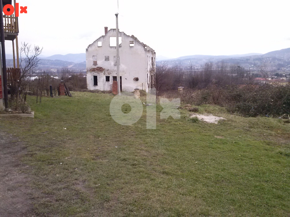 Rajlovac, Sokolje, plac, 3274m2 i ucrtan objekat P+1+M