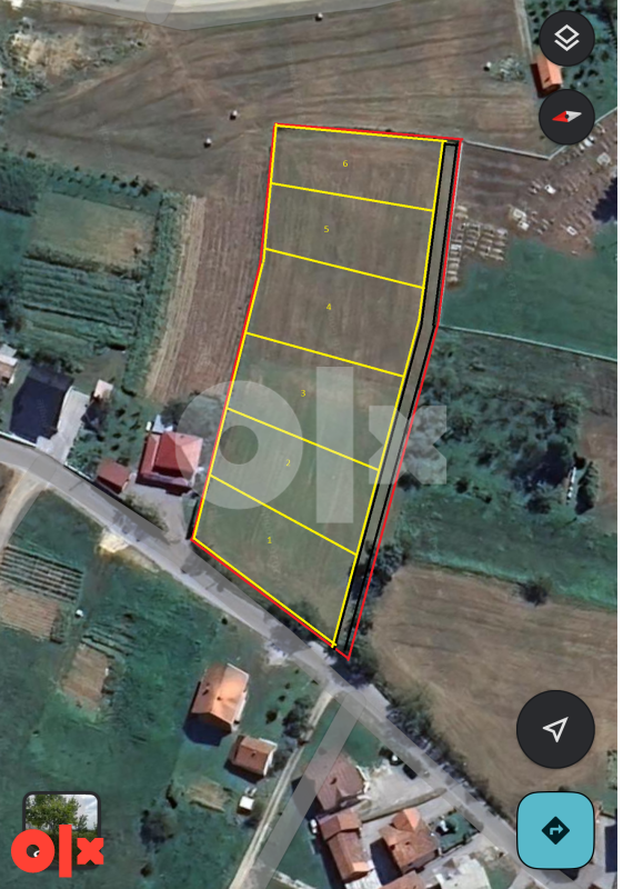 Zemljište Cazin 1000m2
