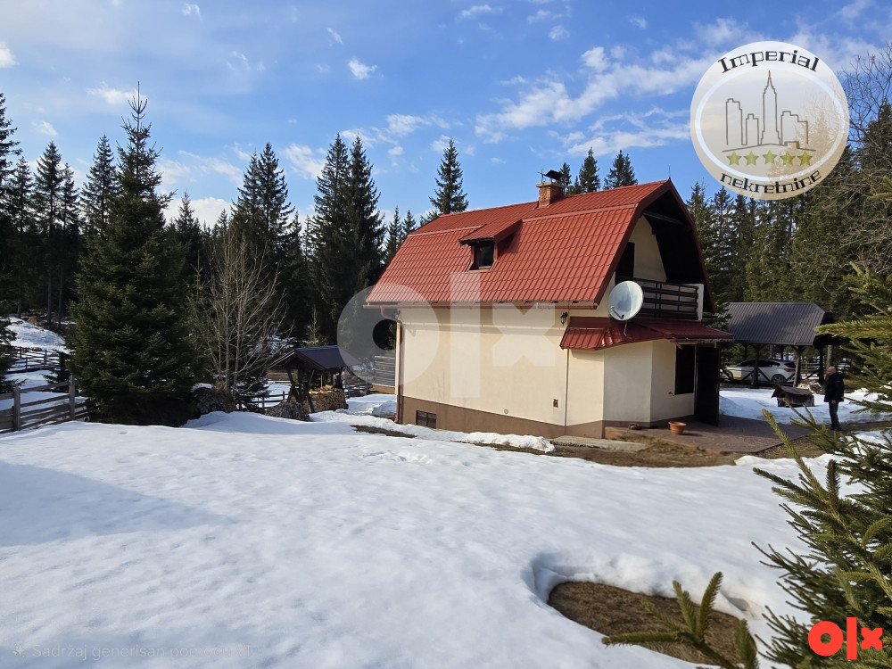 Vikendica, kuća, Dvorišta, Jahorina, 120m2, 1440 okućnica, garaža 2