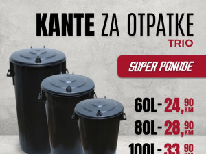 Kante za otpad 100L 80L 60L