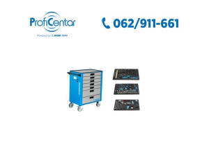 Unior  Set alata sa radioničkim kolicima Euromotion 940EM1 1011KE