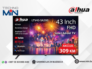 Televizor Dahua LTV43-SA200 43" Full HD DLED Android TV *AKCIJA