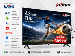 Televizor Dahua LTV43-SA200 43" Full HD DLED Android TV *AKCIJA