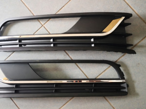 Maska resetka branika karambolke VW passat 7 crna krom