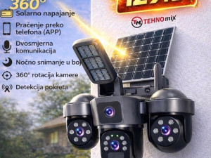 Solarna wi-fi 6mp kamera