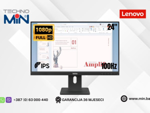 Monitor Lenovo ThinkVision E24-40 23.8" IPS, FHD, 100Hz