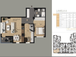 Stanovi 61 m2 - 64 m2 Laktaši photo 4