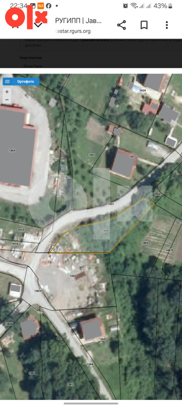 Zemljište Banja Luka 595m2