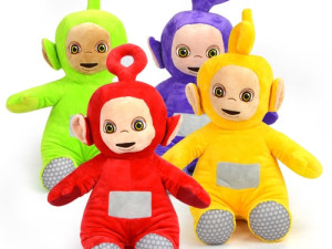 Teletabisi plisani-Set 4 komada Visina 25cm