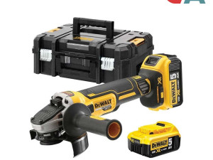 DeWalt Aku Ugaona Kutna Brusilica BRUSHLESS 125mm 18V 25.0Ah DCG4