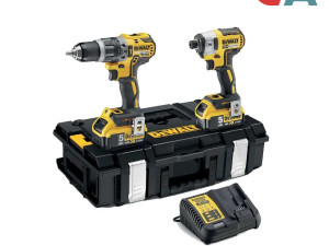 DeWALT Set Aku Udarna Bušilica, Aku Udarni Odvijač DCK266P2-QW Ki