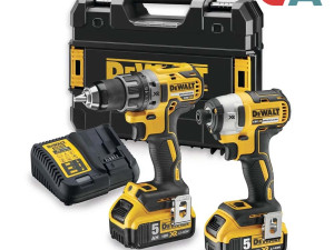 DeWalt Set Aku Bušilica I Odvijač 18V 25.0Ah u TSTAK Koferu DCK26