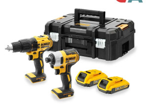 DeWalt Set Aku Bušilica I Odvijač 18V 22.0Ah u TSTAK Koferu DCK20
