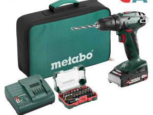 Metabo Bušilica-Odvijač Aku BS 18 1xAKU (2,0 Ah) SC 30 U Torbi +