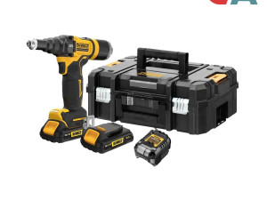 DeWALT Aku Pištolj Za Pop Nitne Zakovice 18 V DCF403D2GT-QW Kit