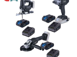 Scheppach Ugaona Brusilica, Odvijač I Ubodna Pila Black Edition A