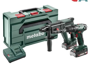 Metabo Combo Set 2.3.2 / 18V BS 18 + KH 18 LTX 24 (22,0 Ah + SC 3