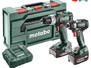 Metabo Combo Set 2.8.2 / 18V BS 18 L + SSD 18 LT 200 BL (12,0 Ah