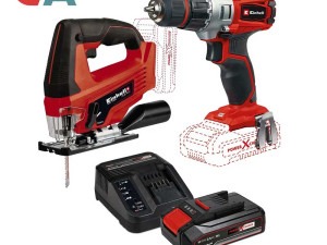 Einhell Power X- Change Set 1 Akumulatorska Bušilica, Ubodna Pila