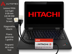 Hitachi bager dijagnostika Hitachi Lenovo Yoga laptop tablet