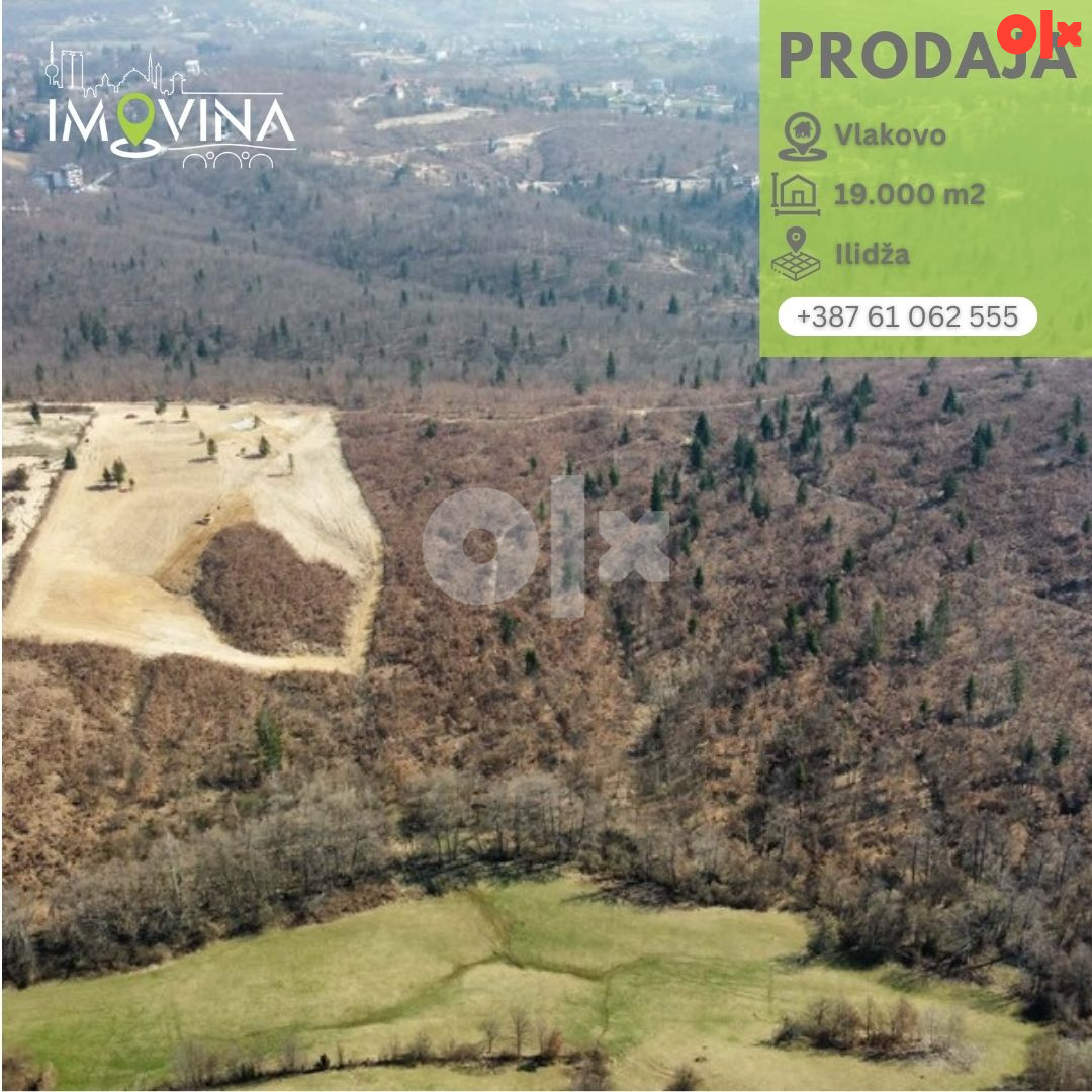 100942 Zemljišna parcela 19.000 m2, Vlakovo
