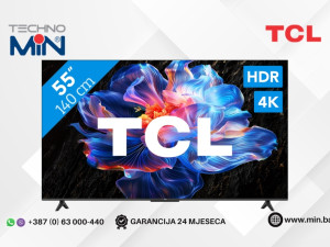 Televizor TCL 55P61K (2025) 55" 4K UHD, Google TV (Smart TV)