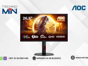 Gaming Monitor AOC Q27G4ZDR 27" QD-OLED, QHD, 240Hz