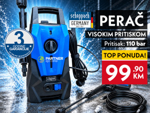 Scheppach perač vap visokim pritiskom SHD110 * 110 bar *