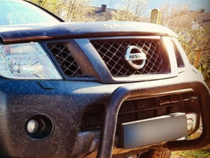 Bull bar bullbar Nissan Navara D40 2005-15 crni OFF ROAD oprema
