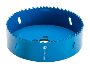 HOEGERT Čelična kruna bimetal 121mm drvo metal HT6D452