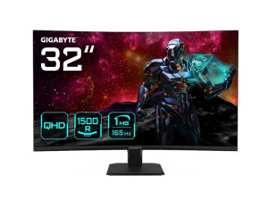 Gigabyte gaming monitor 31.5" GS32QC 170Hz 1ms 2K QHD Curved