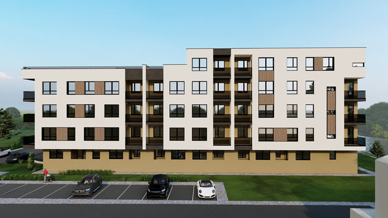 Trosoban stan u izgradnji 66,5m2/ pogled na Vrbas/Vrbas Residence 2