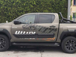 Plastike vrata Toyota Hilux Revo 2016-2020 OFF ROAD oprema
