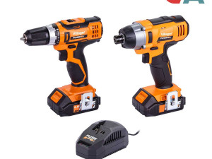 Villager Fuse Set Aku Bušilica + Aku Udarni Zavrtač VLN 3220 + VL