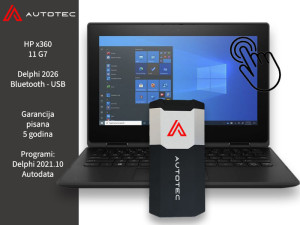 Auto dijagnostika Delfi HP x360 11 G7 touch Delphi autocom