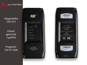 CAT ET3 DIJAGNOSTIKA ZA KAMIONE I GRAĐEVINSKE MAŠINE