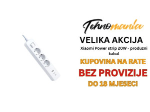 Xiaomi Power strip 20W - produzni kabal